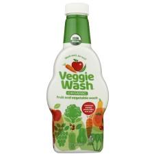VEGGIE WASH: Organic Fruit and Vegetable Wash, 32 oz