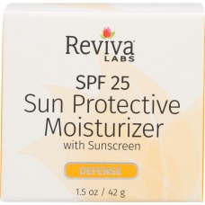 REVIVA: Sun Protective Moisturizer SPF 25, 1.5 oz