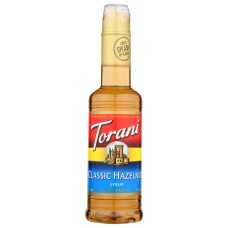 TORANI: Classic Hazelnut Flavoring Syrup, 12.7 Oz