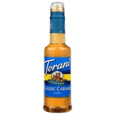 TORANI: Sugar Free Classic Caramel Flavoring Syrup, 12.7 Oz