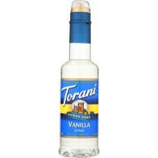 TORANI: Sugar Free Vanilla Flavoring Syrup 12.7 oz