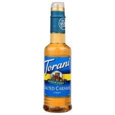 TORANI: Salted Caramel Syrup Sugar Free, 12.7 oz