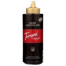 TORANI: Dark Chocolate Sauce, 16.5 oz