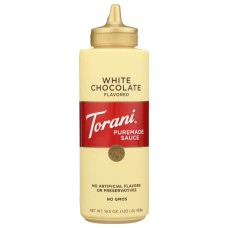 TORANI: White Chocolate Sauce, 16.5 Oz