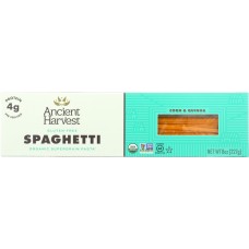 ANCIENT HARVEST: Organic Supergrain Pasta Spaghetti Gluten Free, 8 oz