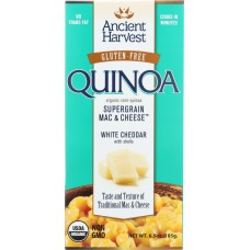 ANCIENT HARVEST: Quinoa Supergrain Mac & Cheese White Cheddar, 6 oz