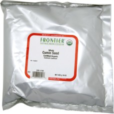 FRONTIER HERB: Organic Cumin Seed Whole, 16 oz