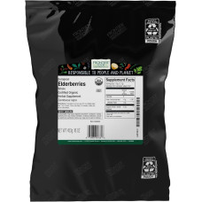 FRONTIER BULK: Organic European Elderberries Whole, 16 oz