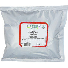 FRONTIER HERB: Organic Roasted Chicory Root Granules, 16 oz
