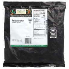FRONTIER BULK: Organic Potato Starch, 16 oz