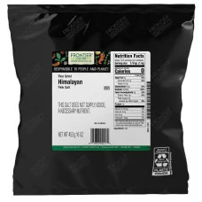 FRONTIER BULK: Fine Grind Himalayan Pink Salt, 16 oz
