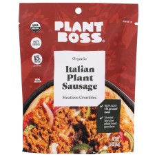 PLANT BOSS: Italian Plant Sausage, 3.35 oz
