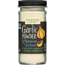 FRONTIER HERB: Garlic Powder, 2.4 OZ