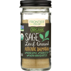 FRONTIER HERB: Bottle Sage Leaf Organic, 0.8 oz FRONTIER HERB: Bottle Sage Leaf Organic, 0.8 oz