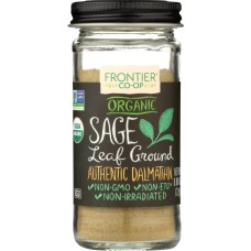 FRONTIER HERB: Bottle Sage Leaf Organic, 0.8 oz