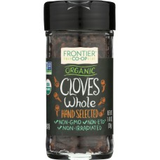 FRONTIER HERB: Organic Cloves Whole Bottle, 1.4 oz