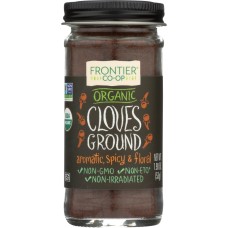 FRONTIER HERB: Organic Cloves Ground Bottle, 1.9 oz