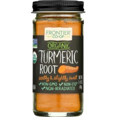 FRONTIER NATURAL PRODUCTS: Organic Ground Turmeric Root, 1.76 oz