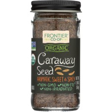 FRONTIER HERB: Organic Caraway Seed Whole Bottle, 1.9 oz