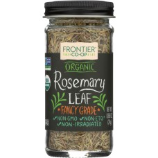 FRONTIER HERB: Organic Rosemary Leaf Whole Bottle, 0.85 oz