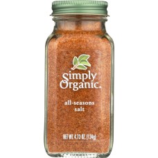 SIMPLY ORGANIC: All-Seasons Salt, 4.73 Oz