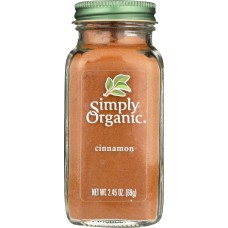 SIMPLY ORGANIC: Cinnamon Powder, 2.45 Oz