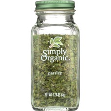 SIMPLY ORGANIC: Parsley Flakes Cut & Sifted, 0.26 Oz