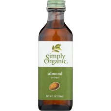SIMPLY ORGANIC: Extract Almond Organic, 4 fl oz