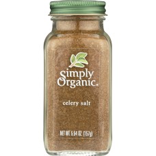 SIMPLY ORGANIC: Bottle Celery Salt Organic, 5.54 oz