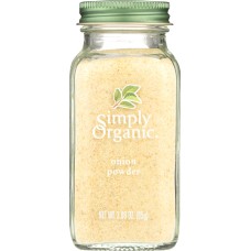 SIMPLY ORGANIC: Bottle Onion Powder Organic, 3 oz