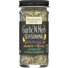FRONTIER HERB: Garlic n Herb Seasoning Blend, 1.94 oz