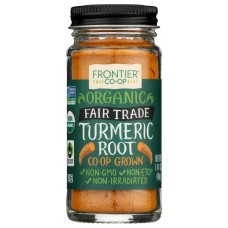 FRONTIER HERB: Organic Tumeric Root Ground Fair Trade,  1.41 oz