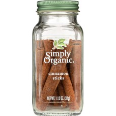 SIMPLY ORGANIC: Cinnamon Stix Whole Bottle, 1.13 oz