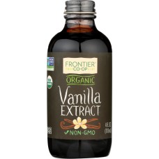 FRONTIER HERB: Organic Vanilla Extract, 4 oz
