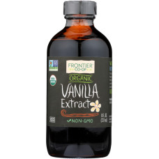 FRONTIER HERB: Organic Vanilla Extract, 8 oz