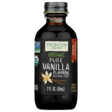 FRONTIER HERB: Organic Pure Vanilla Flavor, 2 oz