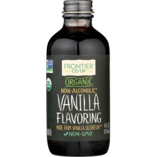 FRONTIER HERB: Vanilla Flavor, 4 oz