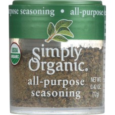 SIMPLY ORGANIC: Organic All Purpose Seasoning Mini, 0.42 oz