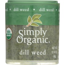 SIMPLY ORGANIC: Mini Dill Weed, .14 oz