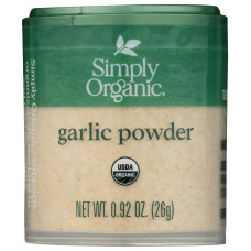 SIMPLY ORGANIC: Mini Garlic Powder, .92 oz