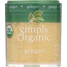 SIMPLY ORGANIC: Mini Ground Ginger, .42 oz