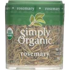 SIMPLY ORGANIC: Mini Rosemary Leaf Whole, 0.21 oz