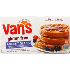 VAN'S: Natural Foods Gluten Free Ancient Grains Waffles, 8 oz