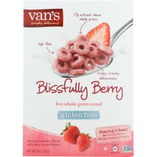 VAN'S: Simply Delicious Cereal Blissfully Berry, 10 oz