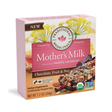 TRADITIONAL MEDICINALS: Bars Mother's Milk Organic, 7.2 oz