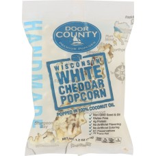 DOOR COUNTY POTATO CHIPS: Popcorn White Cheddar, 1.2 oz