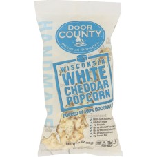 DOOR COUNTY POTATO CHIPS: Popcorn White Cheddar, 3 oz