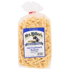 MRS MILLERS: Medium Egg Noodles, 16 oz