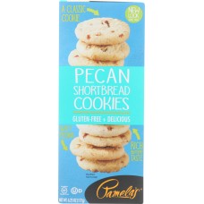 PAMELAS: Pecan Shortbread Cookies, 6.25 oz