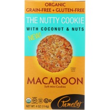 PAMELAS: The Nutty Cookie Macaroon, 4 Oz